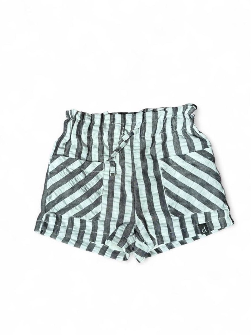 Deux Par Deux Striped Shorts